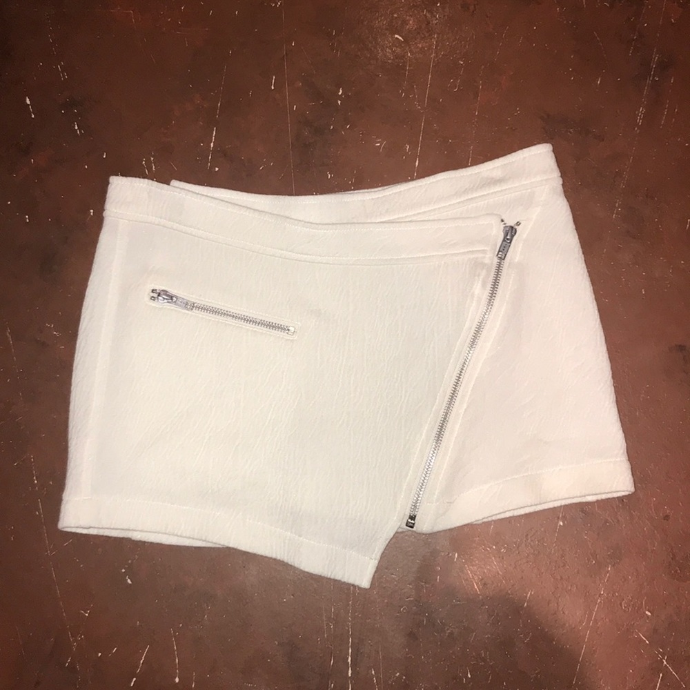White skirt